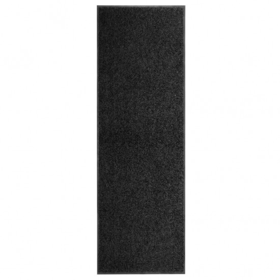 Durų kilimėlis, juodos spalvos, 60x180cm, plaunamas