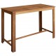 Baro stalas, masyvi akacijos mediena, 150x70x105cm