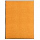 Durų kilimėlis, oranžinės spalvos, 90x120cm, plaunamas