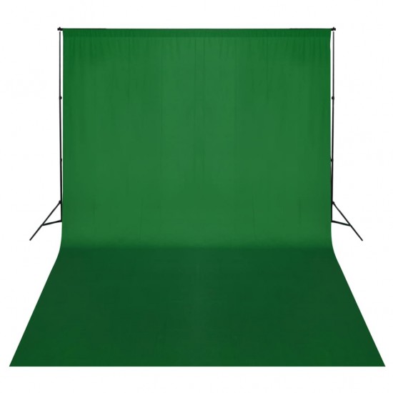 Fono rėmo sistema, 500 x 300 cm, žalia