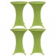 Staltiesės, 4vnt., žalios sp., 80 cm, įtempiamos (2x131433)