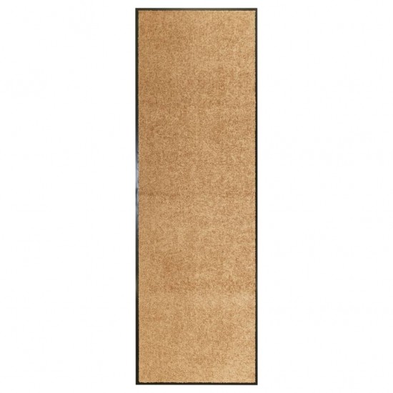 Durų kilimėlis, kreminės spalvos, 60x180cm, plaunamas