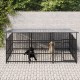 Lauko voljeras šunims su stogu, plienas, 5,63m²