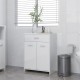 Vonios kambario spintelė, balta, 60x33x80cm, MDP, ypač blizgi