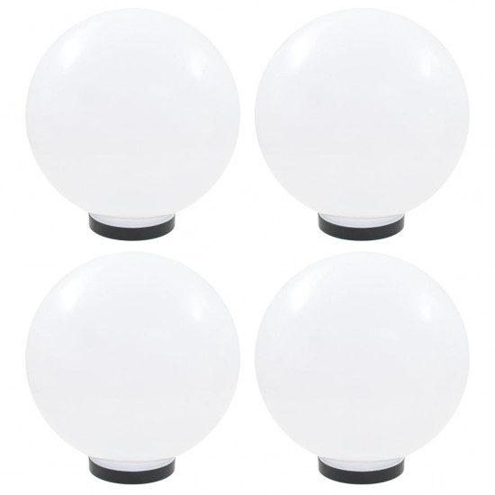 LED lempos, rutulio formos, 4vnt., sferinės, 30cm, PMMA