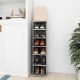 Spintelė batams, betono pilka, 27,5x27x102cm, apdirbta mediena