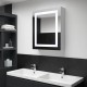 Veidrodinė vonios spintelė su LED apšvietimu, 50x13x70cm