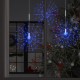 Kalėdiniai šviestuvai fejerverkai, 10vnt., mėlyni, 20cm