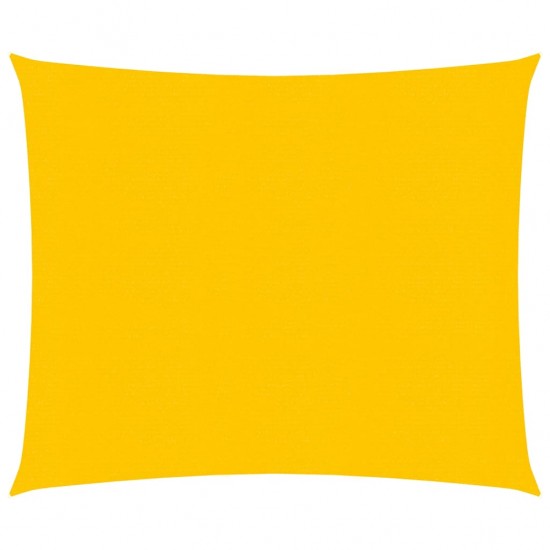 Uždanga nuo saulės, geltonos spalvos, 2,5x3m, HDPE, 160g/m²