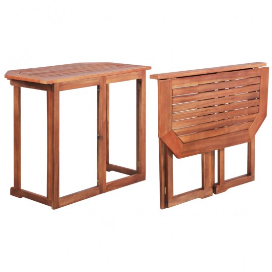 Baro stalas, 90x50x75cm, akacijos medienos masyvas