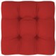 Paletės pagalvėlė, raudonos spalvos, 70x70x10cm, audinys
