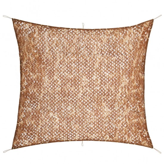 Kamufliažinis tinklas su laikymo krepšiu, smėlio spalvos, 2x3m