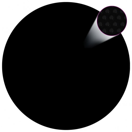 Baseino uždangalas, juodos spalvos, 417cm, PE