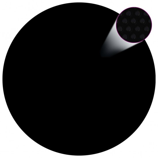 Baseino uždangalas, juodos spalvos, 549cm, PE