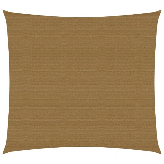 Uždanga nuo saulės, taupe spalvos, 4x4m, HDPE, 160g/m²