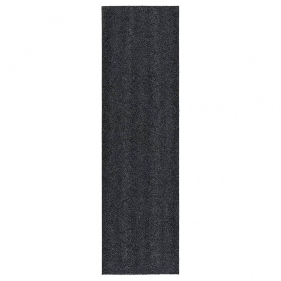 Purvą sugeriantis kilimas-takelis, antracito spalvos, 100x350cm