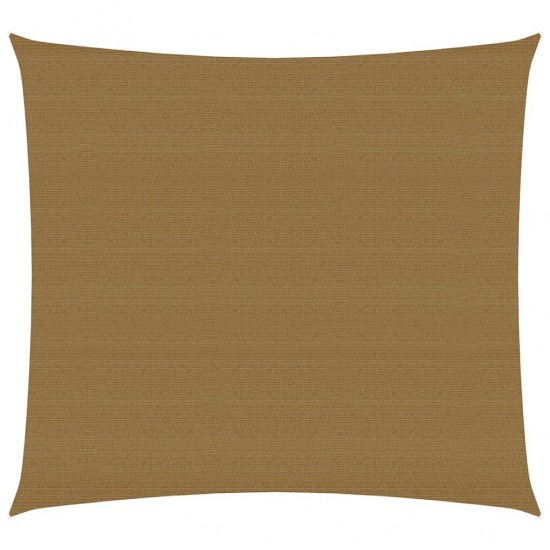 Uždanga nuo saulės, taupe spalvos, 7x7m, HDPE, 160g/m²