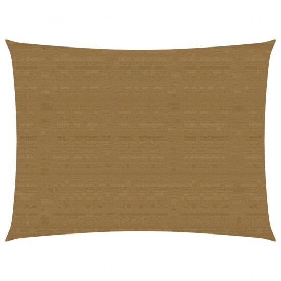 Uždanga nuo saulės, taupe spalvos, 4x5m, HDPE, 160g/m²