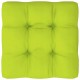 Paletės pagalvėlė, ryškiai žalios spalvos, 70x70x10cm, audinys