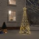 Kalėdų eglutė, 70x180cm, kūgio formos, 200 šiltų baltų LED