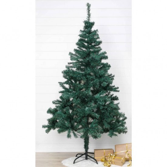 HI Kalėdinė eglutė su metaliniu stovu, žalios spalvos, 180cm