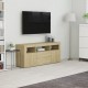 Televizoriaus spintelė, sonoma ąžuolo spalvos, 120x30x50cm, MDP