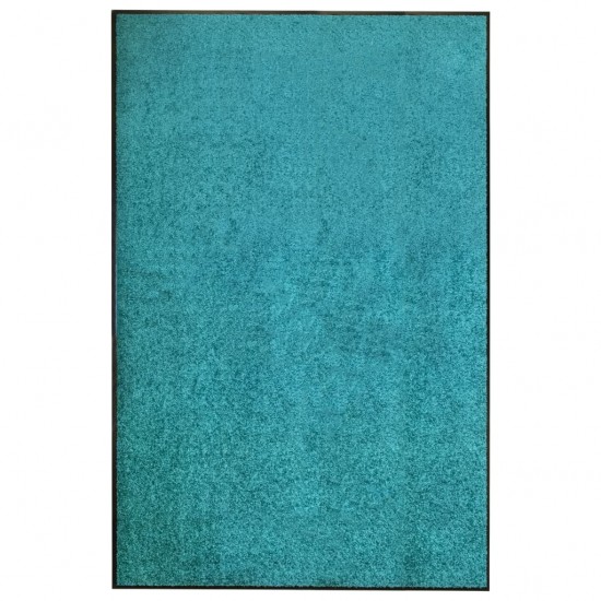 Durų kilimėlis, žydros spalvos, 120x180cm, plaunamas