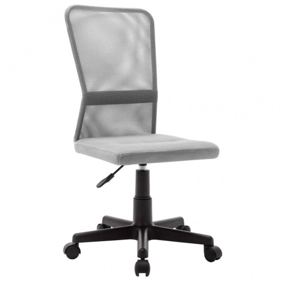 Biuro kėdė, pilkos spalvos, 44x52x100cm, tinklinis audinys