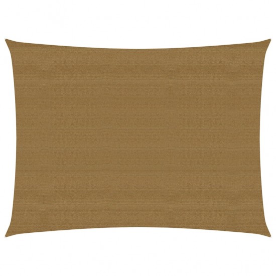 Uždanga nuo saulės, taupe spalvos, 2x3,5m, HDPE, 160g/m²