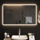 Vonios kambario LED veidrodis, 100x60cm