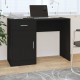 Rašomasis stalas, juodas, 100x40x73cm, mediena