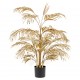 Emerald Dirbtinė palmė Areka, auksinės spalvos, 105cm