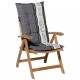 Madison Kėdės pagalvė Garden, pilkos spalvos, 123x50cm, PHOSA056