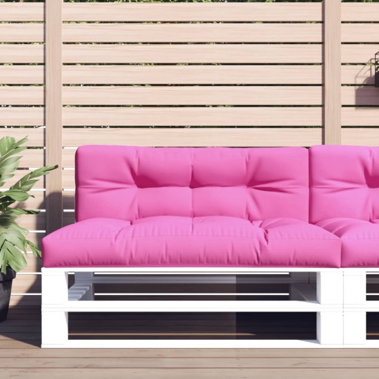 Paletės pagalvėlė, rožinės spalvos, 120x40x12cm, audinys