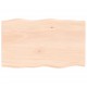 Rašomojo stalo stalviršis, 100x60x2cm, ąžuolo medienos masyvas
