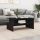 Kavos staliukas, juodas, 90x55x42,5cm, apdirbta mediena