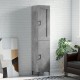 Komoda, betono pilkos spalvos, 34,5x34x180cm, apdirbta mediena