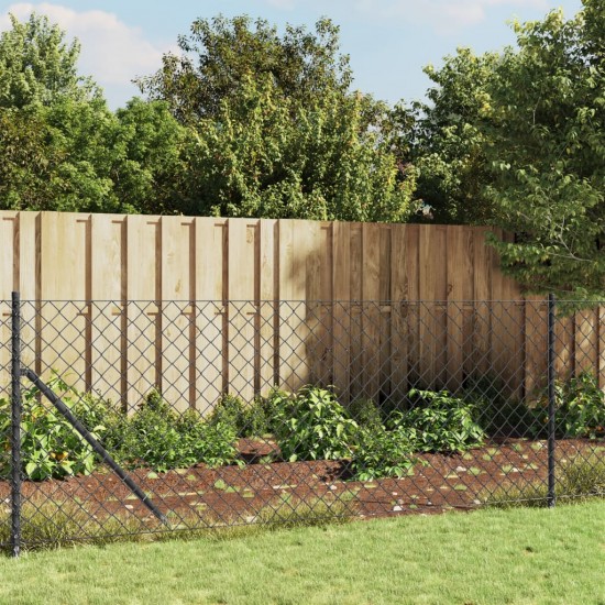 Tinklinė tvora, antracito spalvos, 1,1x25m