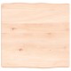 Stalviršis, 40x40x6cm, ąžuolo medienos masyvas, su gyvu kraštu