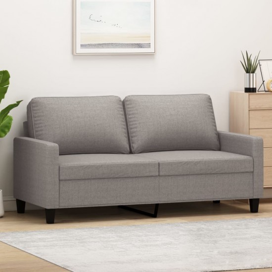 Dvivietė sofa, taupe spalvos, 140cm, audinys