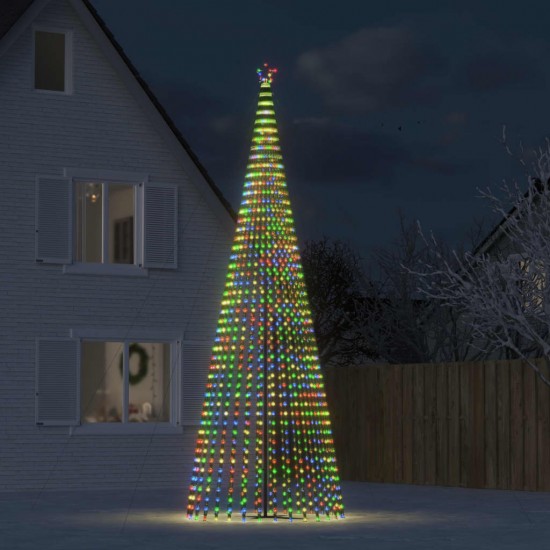 Šviečianti Kalėdų eglutė, 500cm, 1544 LED, kūgio formos