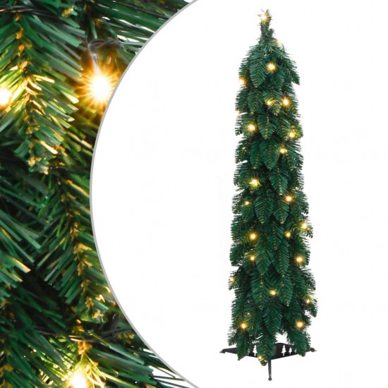 Dirbtinė apšviesta Kalėdų eglutė su 30 LED lempučių, 60cm