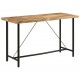 Baro stalas, 180x70x107cm, mango medienos masyvas ir geležis
