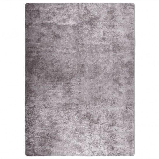 Kilimas, pilkos spalvos, 120x170cm, neslystantis, plaunamas