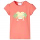 Vaikiški marškinėliai, koralinės spalvos, 92 dydžio