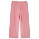 Vaikiškos kelnės, šviesiai rožinės spalvos, velvetas, 104 dydžio