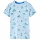 Vaikiški marškinėliai, šviesiai mėlynos spalvos, 116 dydžio