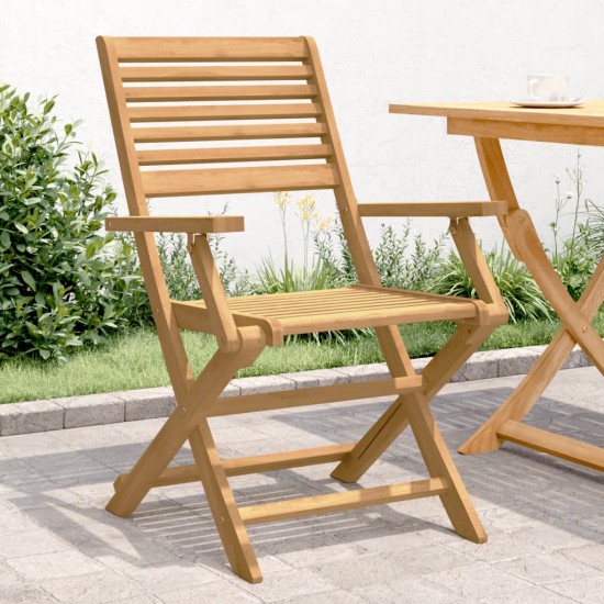 Sulankstomos sodo kėdės, 4vnt., 54,5x61,5x86,5cm, akacija