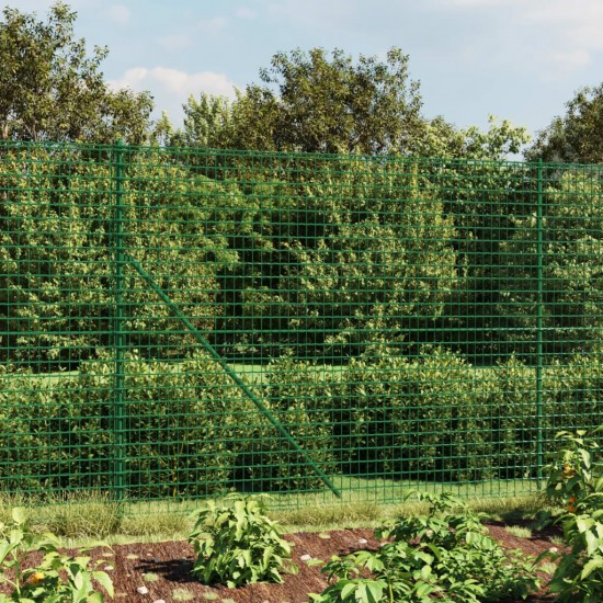 Vielinė tinklinė tvora, žalia, 1,4x25m, galvanizuotas plienas