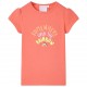 Vaikiški marškinėliai, koralinės spalvos, 116 dydžio